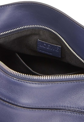 LOEWE x Howls Calcifer Small Puzzle Bumbag In Classic Calfskin Marine Lookbook LOEWE x Howls Calcifer Small Puzzle Bumbag In Classic Calfskin Marine