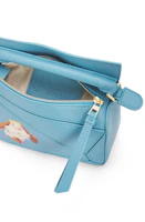 Lookbook LOEWE x Howls Heen Mini Puzzle Bag In Satin Calfskin Light Blue