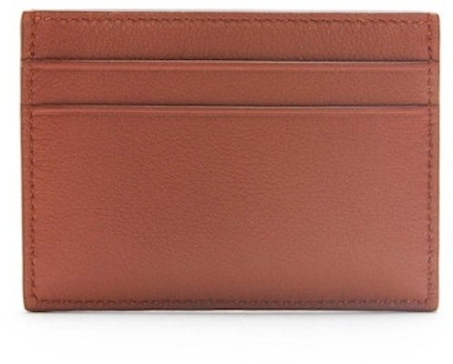 LOEWE x Howls Heen Plain Cardholder In Classic Calfskin Rust Lookbook LOEWE x Howls Heen Plain Cardholder In Classic Calfskin Rust