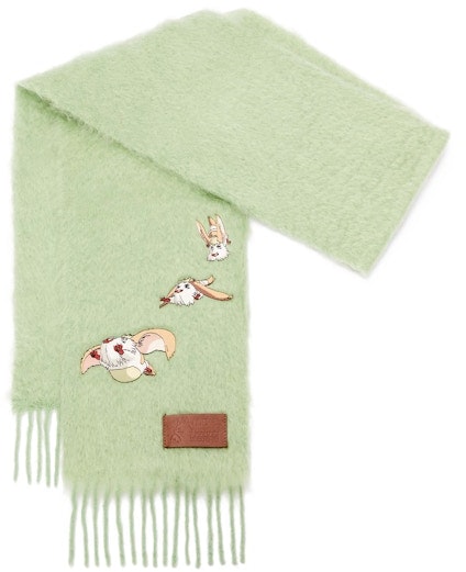 loewe-x-howls-heen-scarf-in-mohair-and-wool-blend-light-turquoise