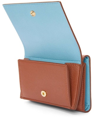 LOEWE x Howls Heen Dompet Trifold Kulit Lembu Klasik Rust Lookbook LOEWE x Howls Heen Dompet Trifold Kulit Lembu Klasik Rust