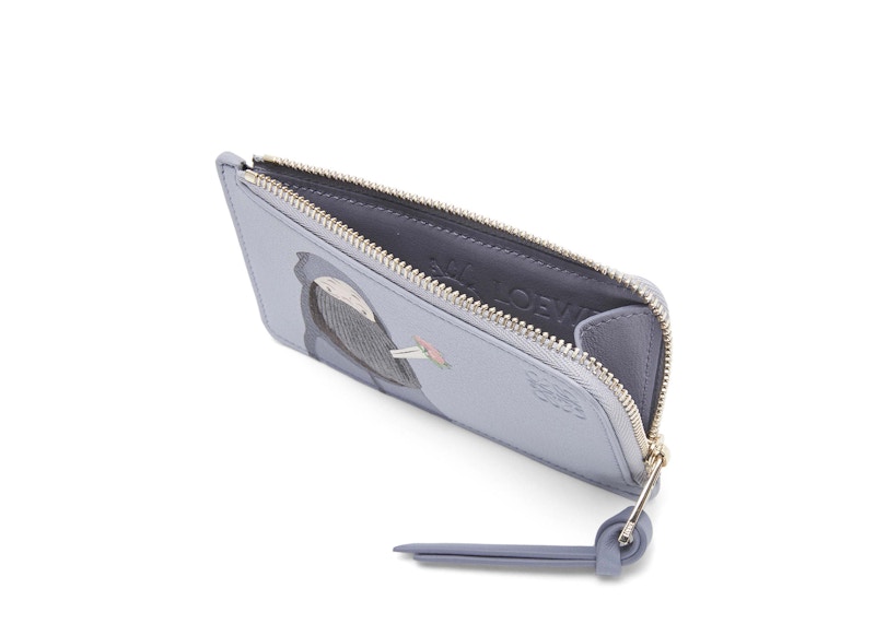 Lookbook ロエベ×ハウルの動く城 コインカードホルダー (ブルーライラック)
