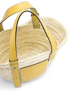Lookbook Tas Keranjang Kecil LOEWE x Howls Daun Palm & Kulit Anak Sapi Kuning