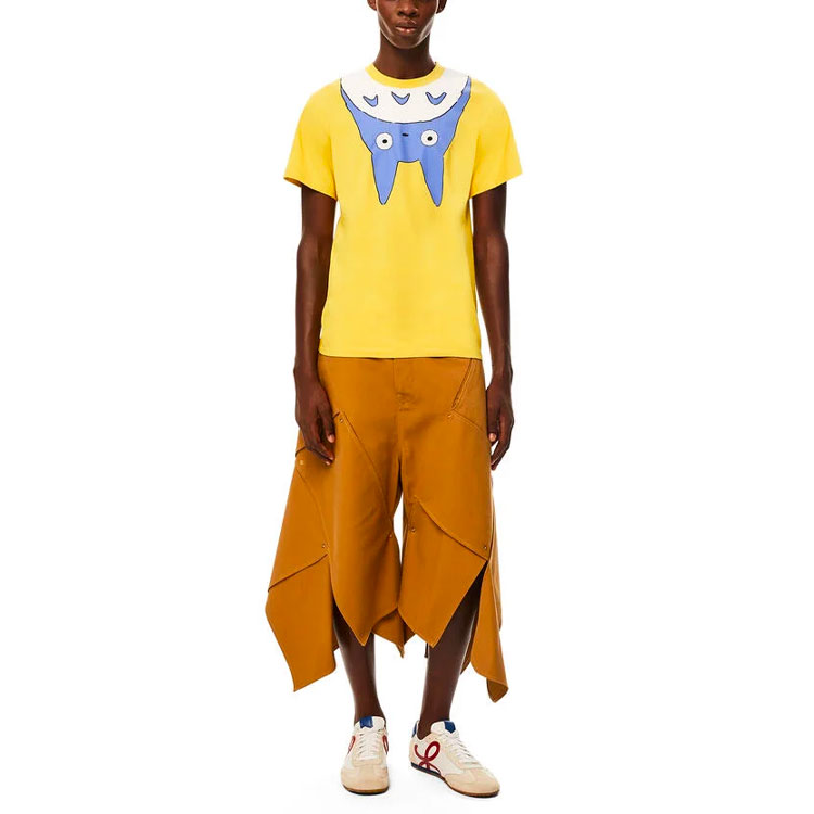 LOEWE My Neighbor Totoro SS21 Unisex Yellow Graphic Tee S848Y2-2X03 圖 3