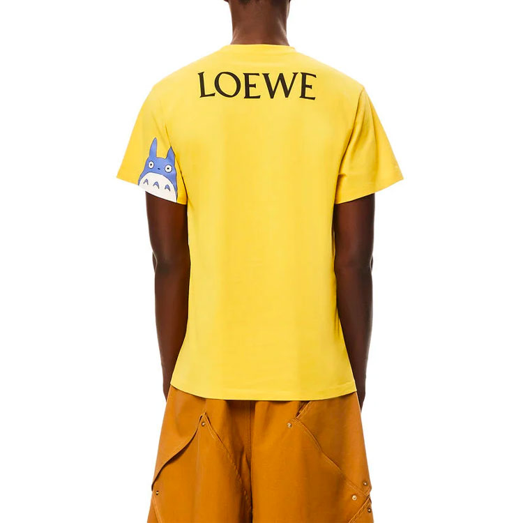 LOEWE My Neighbor Totoro SS21 Unisex Yellow Graphic Tee S848Y2-2X03 圖 5