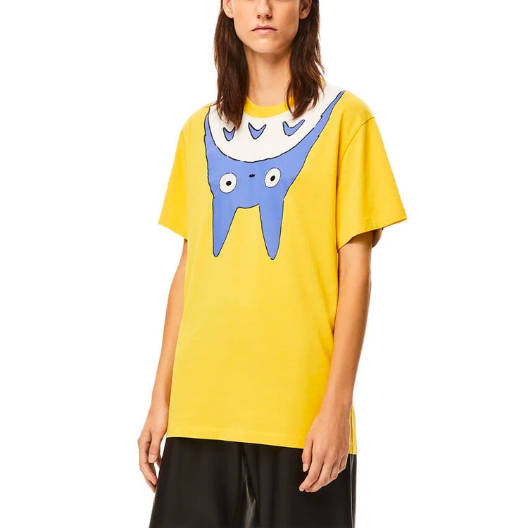 LOEWE My Neighbor Totoro SS21 Unisex Yellow Graphic Tee S848Y2-2X03 圖 7