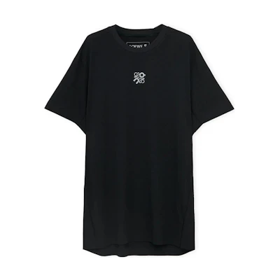 LOEWE On Running SS24 Black Logo Casual Loose Fit T-Shirt. H929Y22J02-1100