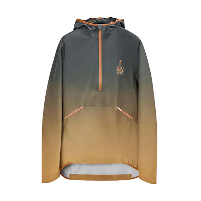 LOEWE On SS22 Gradient Waterproof Hooded Jacket Men’s Gray H929Y02X02-6226
