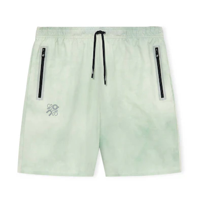 LOEWE On SS24 Tie-Dye Waterproof Relaxed Fit Shorts Unisex Multicolor. H929Y1AW04-2016