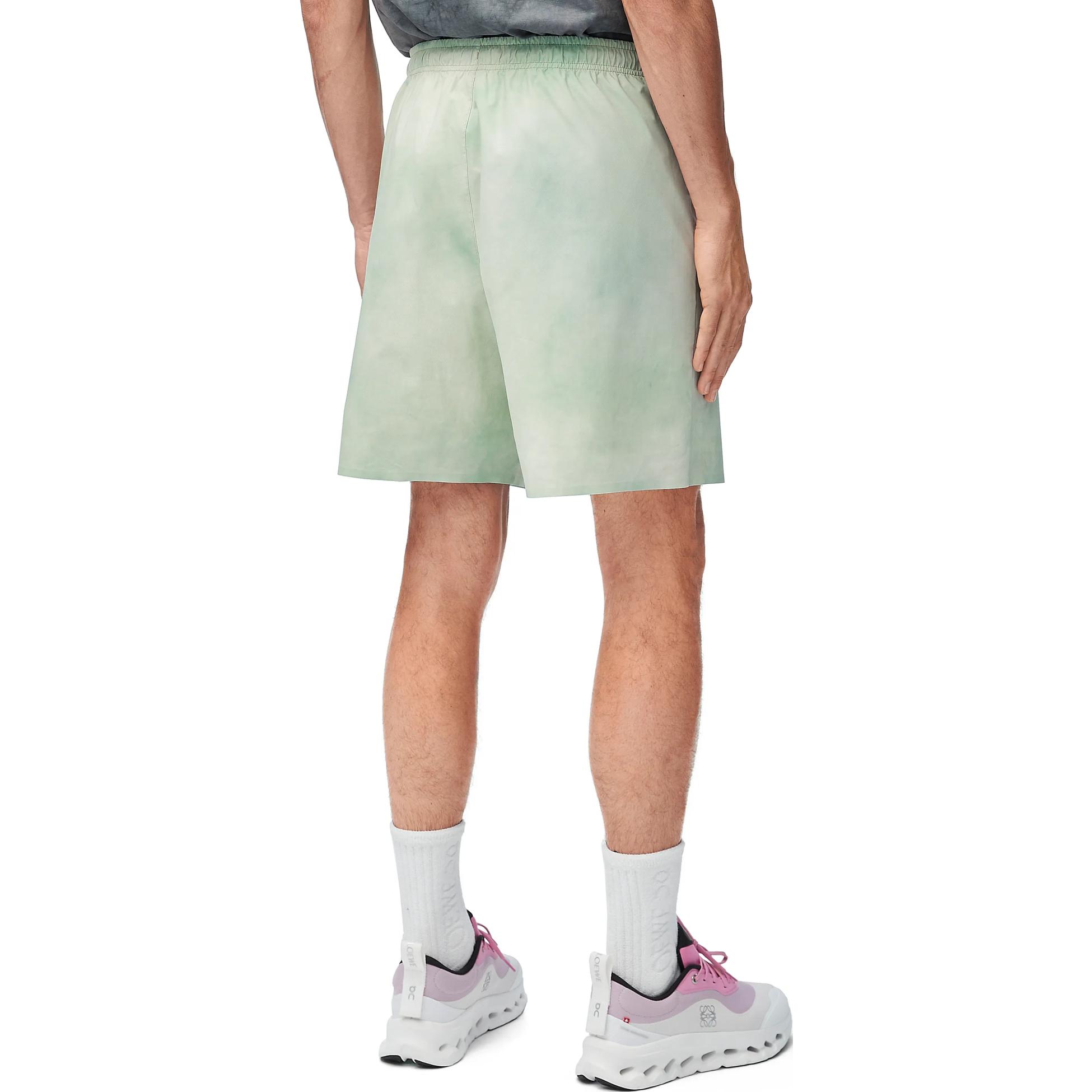 Details for LOEWE x On SS24 Tie-Dye Waterproof Relaxed Fit Shorts Unisex Multicolor. H929Y1AW04-2016