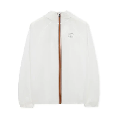 LOEWE On SS24 White Logo Zip Hoodie Jacket Loose Fit H929Y02W15-2100