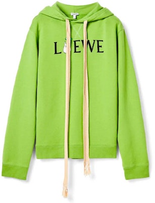 LOEWE x Totoro SS21 Collab Letter Print Hoodie Unisex Green S848Y25X02-4094 Buy LOEWE x Totoro SS21 Collab Letter Print Hoodie Unisex Green S848Y25X02-4094