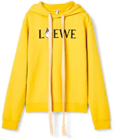 LOEWE x Totoro SS21 Collaboration Yellow Alphabet Print Hoodie Unisex S848Y25X01-8100 LOEWE x Totoro SS21 Collaboration Yellow Alphabet Print Hoodie Unisex S848Y25X01-8100