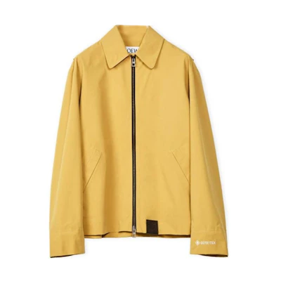 LOEWE Yellow Solid Color Zip-Up Collar Casual Jacket H526Y03W31-3150