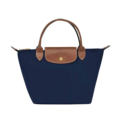 Longchamp Le Pliage Top Handle Bag S Navy