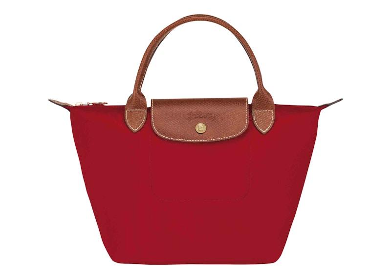 Longchamp Le Pliage Top Handle Bag S Red