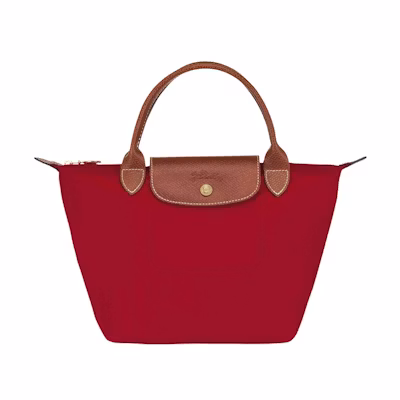 Longchamp Le Pliage Top Handle Bag S Red