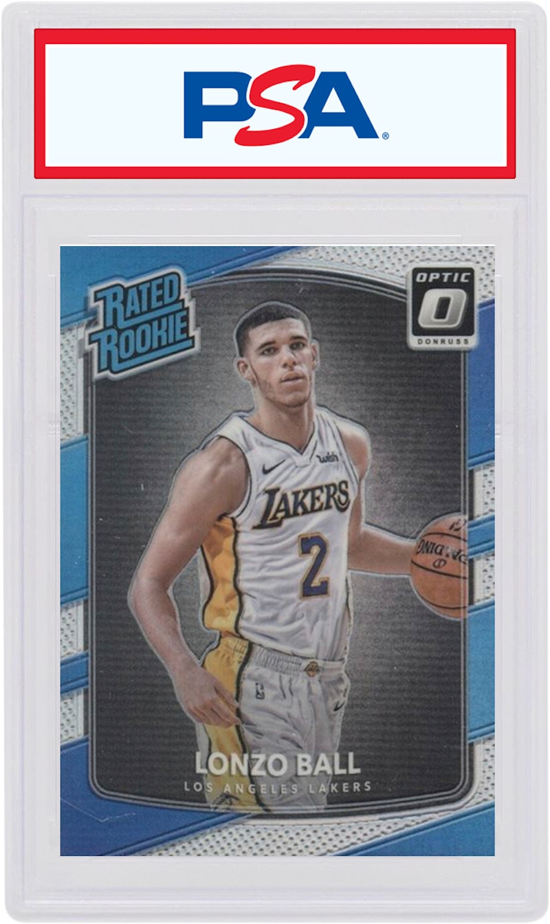 Lonzo Ball 2017 Donruss Optic Rookie Holo #199