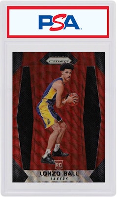 Lonzo Ball 2017 Panini Prizm Novato Onda Rubí #289 Buy Lonzo Ball 2017 Panini Prizm Novato Onda Rubí #289