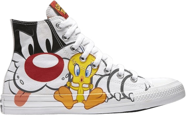 Looney Tunes x Converse Chuck Taylor All Star Hi 'Sylvester & Tweety' Malaysia 158886C Buy Looney Tunes x Converse Chuck Taylor All Star Hi 'Sylvester & Tweety' Malaysia 158886C