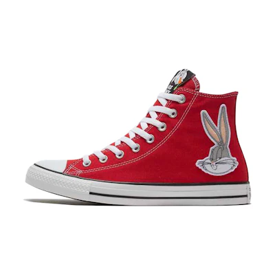 Looney Tunes Converse Chuck Taylor All Star High '80th Anniversary - Bugs Bunny Patch'