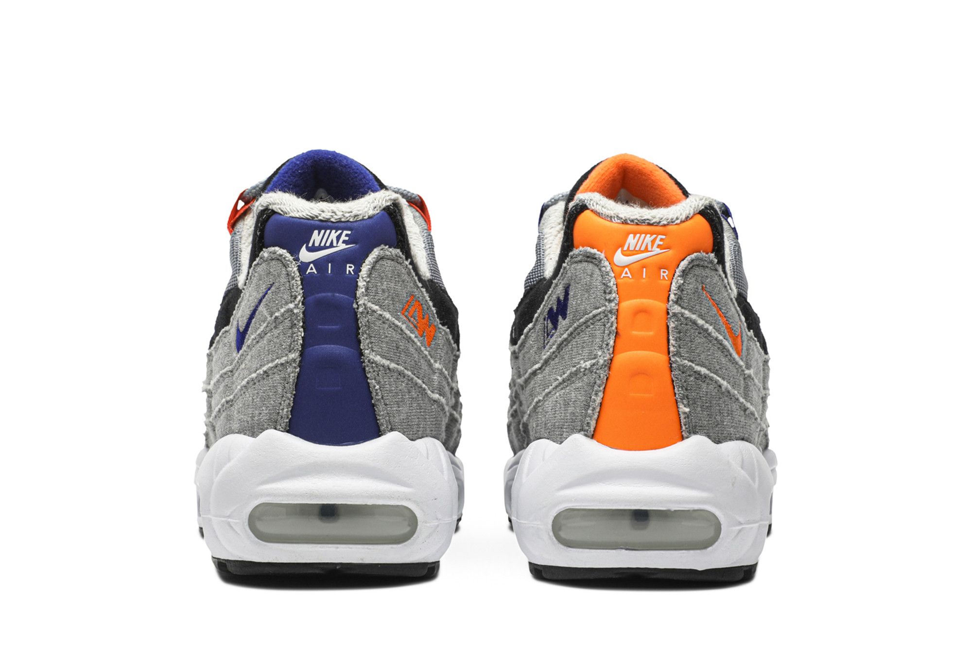 Sizing Loopwheeler x Nike Air Max 95 'Hitam Kelabu' CQ7853-001