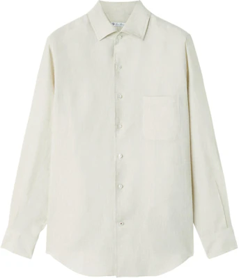 Loro Piana Beige Long Sleeve Button-Up Shirt FAF2545-MD58 Buy Loro Piana Beige Long Sleeve Button-Up Shirt FAF2545-MD58