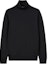 Order Loro Piana Turtleneck Hitam Slim Fit Sweater Rajut Kasual. FAF9161-8000