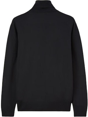 Loro Piana Turtleneck Hitam Slim Fit Sweater Rajut Kasual. FAF9161-8000 Lookbook Loro Piana Turtleneck Hitam Slim Fit Sweater Rajut Kasual. FAF9161-8000