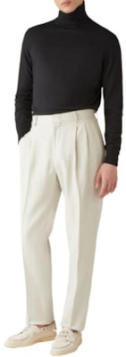 Loro Piana Turtleneck Hitam Slim Fit Sweater Rajut Kasual. FAF9161-8000 Shop Loro Piana Turtleneck Hitam Slim Fit Sweater Rajut Kasual. FAF9161-8000