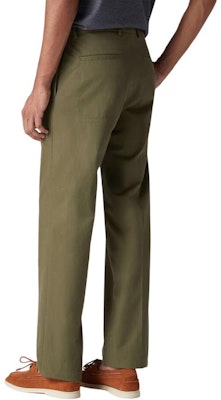 Loro Piana Pantalones Casuales Verdes con Cremallera y Corte Recto. FAO0445-5715 Details for Loro Piana Pantalones Casuales Verdes con Cremallera y Corte Recto. FAO0445-5715