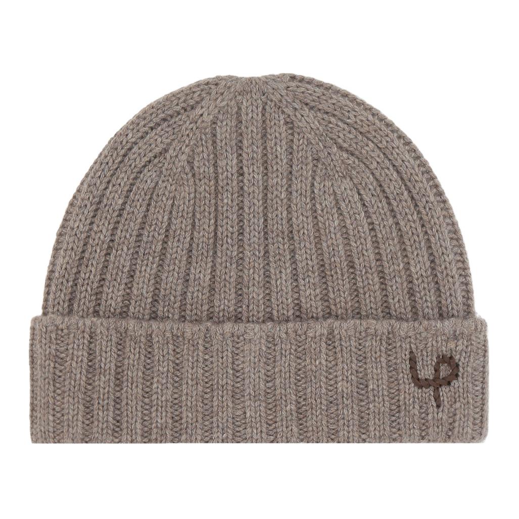 Order Loro Piana Beanie Abu-Abu Cashmere Solid Color. FAN2017