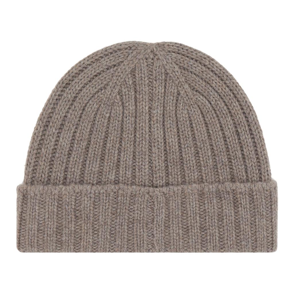 Lookbook Loro Piana Beanie Abu-Abu Cashmere Solid Color. FAN2017