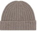 Lookbook Loro Piana Beanie Abu-Abu Cashmere Solid Color. FAN2017