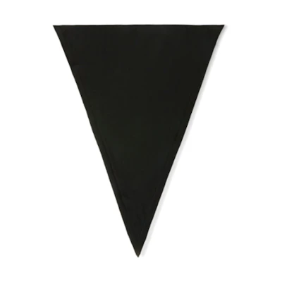 Loro Piana Knit Textured Wool Scarf Black FAN84468000