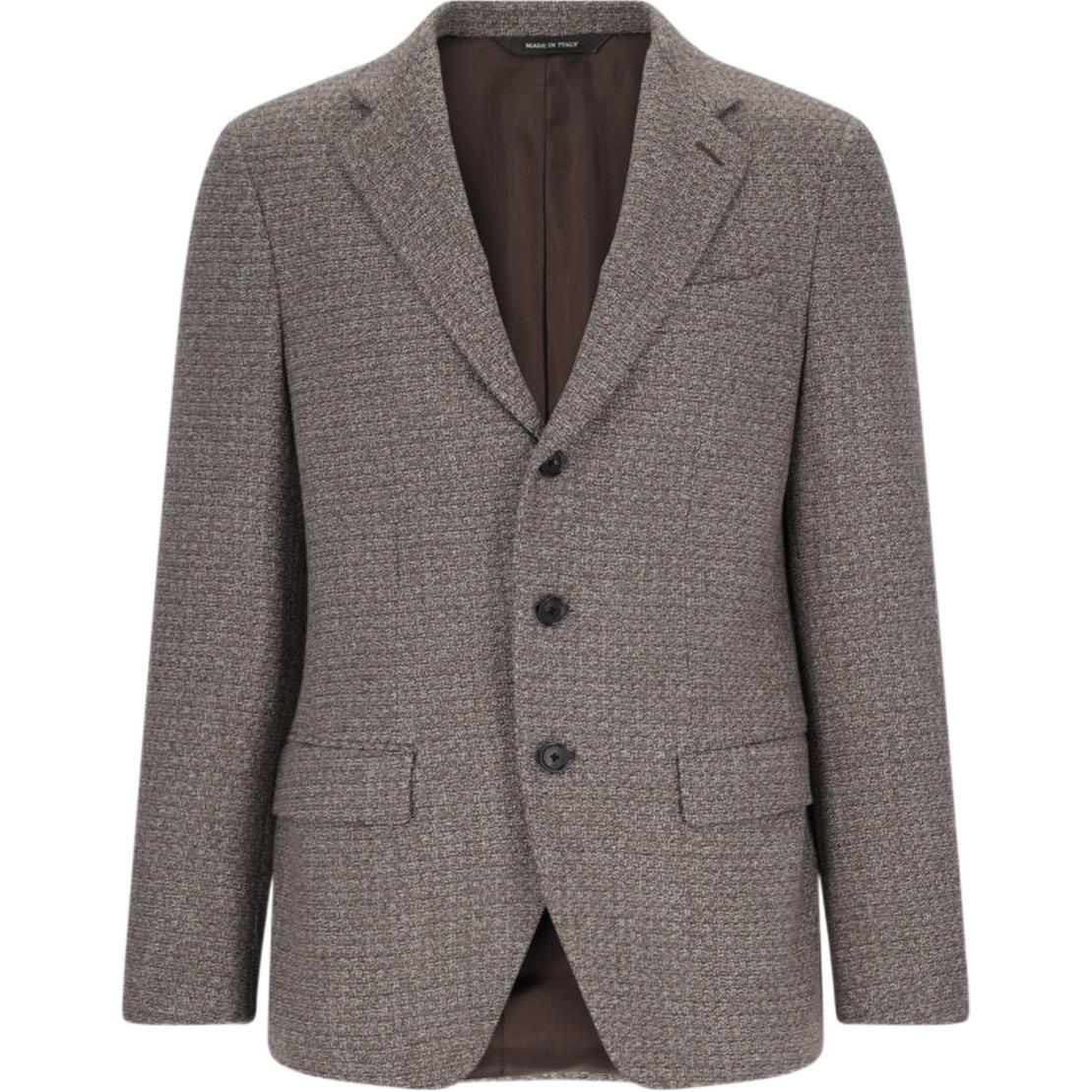 Loro Piana  Slim-Fit Single-Breasted Blazer Jacket in Gray. FAO6526-F6FC