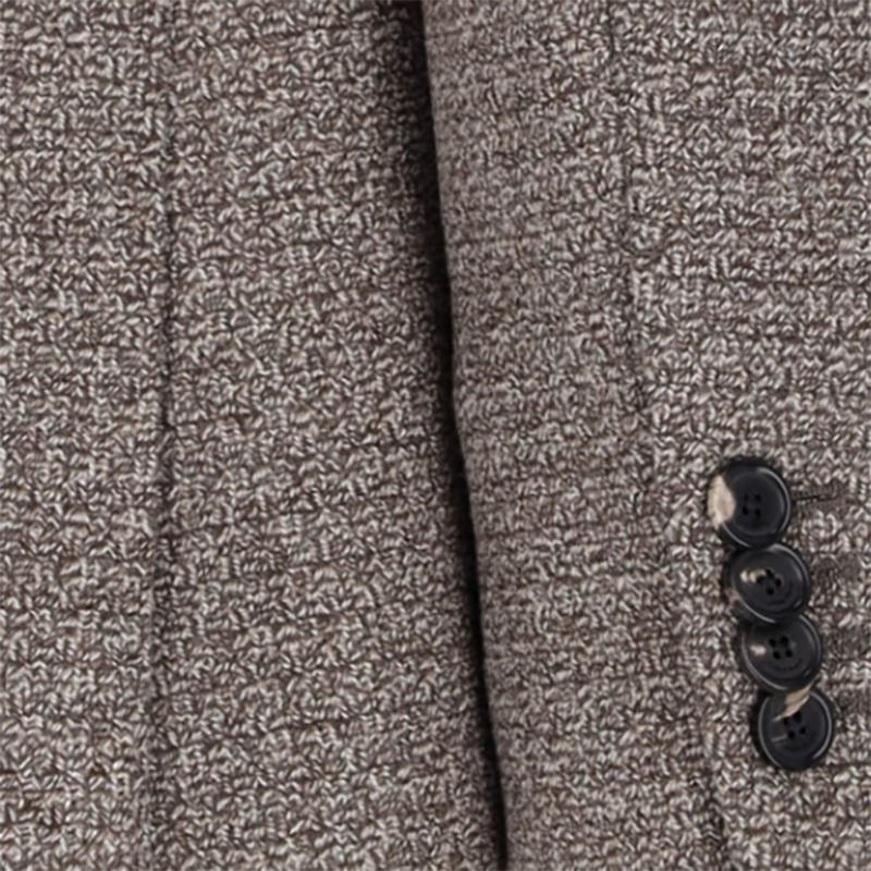 Cheap ロロピアーナ スリムフィット シングルブレスト グレーブレザージャケット FAO6526-F6FC