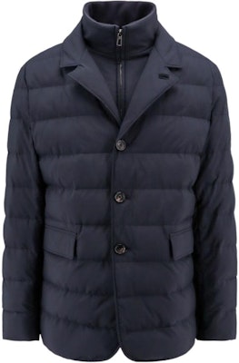 Loro Piana Jaket Zip Up Warna Polos Biru FAN3988-W538 Buy Loro Piana Jaket Zip Up Warna Polos Biru FAN3988-W538