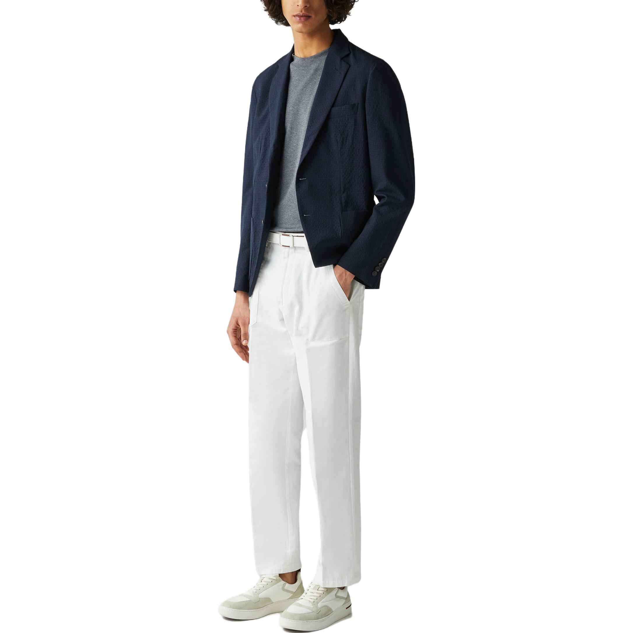 Shop Loro Piana Kaos Crew Neck Lengan Pendek Abu-abu Tua FAM8924M006