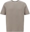 Buy Camiseta Ajustada de Cuello Redondo Loro Piana Color Gris Topo FAM1952-D0JC