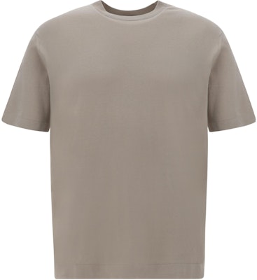 Camiseta Ajustada de Cuello Redondo Loro Piana Color Gris Topo FAM1952-D0JC Order Camiseta Ajustada de Cuello Redondo Loro Piana Color Gris Topo FAM1952-D0JC