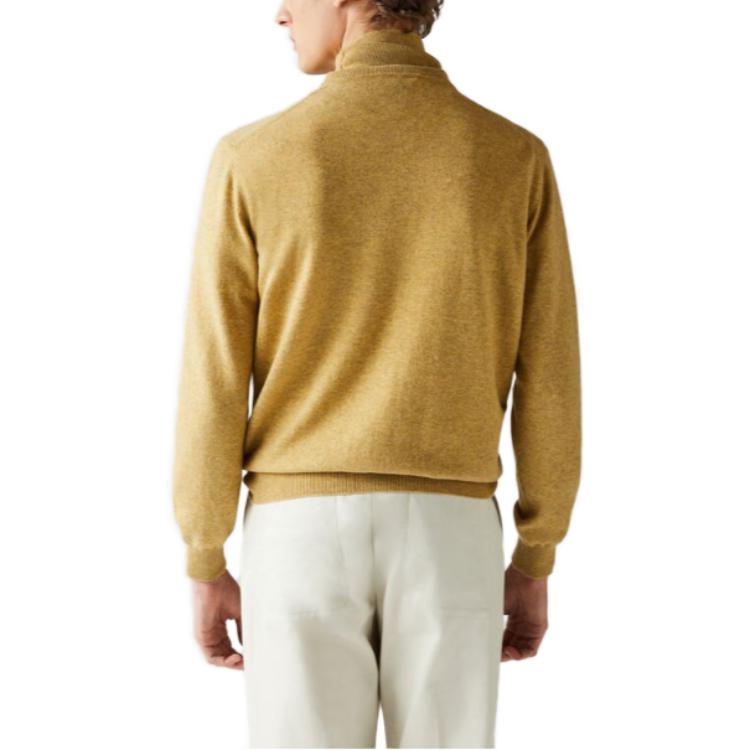 Purchase Loro Piana Classic Turtleneck Kuning Sweater Lengan Panjang Pullover. FAB7516-20B0