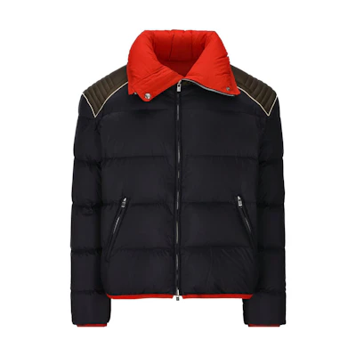 Loro Piana Color Block Zip-Up Jacket Black Long Sleeve FAN5108-B3RL