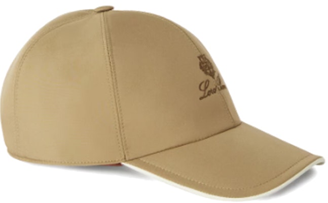 Topi Khaki Pria Loro Piana Logo Bordir Polyester Katun. FAB1977B3FE Buy Topi Khaki Pria Loro Piana Logo Bordir Polyester Katun. FAB1977B3FE