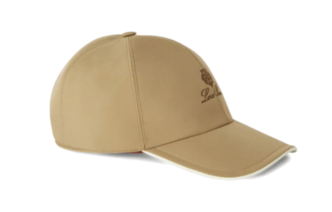 Order Topi Khaki Pria Loro Piana Logo Bordir Polyester Katun. FAB1977B3FE