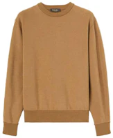 Loro Piana FW23 Camel Crewneck Pullover Sweatshirt Solid Color FAN2962E09K Loro Piana FW23 Camel Crewneck Pullover Sweatshirt Solid Color FAN2962E09K