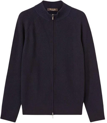Loro Piana 男士海军蓝修身款拉链飞行夹克 FAM6860-B2M9 Buy Loro Piana 男士海军蓝修身款拉链飞行夹克 FAM6860-B2M9