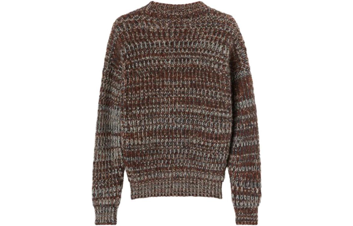 Lookbook ロロピアーナ グライド ブラウン クルーネック ロングスリーブ セーター カジュアル. FAN3886-F5HD