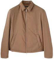 Loro Piana Maurin Blouson Brown Short Jacket with Point Collar FAN9994-H0NY Loro Piana Maurin Blouson Brown Short Jacket with Point Collar FAN9994-H0NY