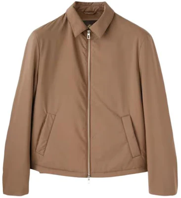 Loro Piana Maurin Blouson Brown Short Jacket with Point Collar FAN9994-H0NY Buy Loro Piana Maurin Blouson Brown Short Jacket with Point Collar FAN9994-H0NY